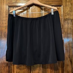 Black Swim Skort